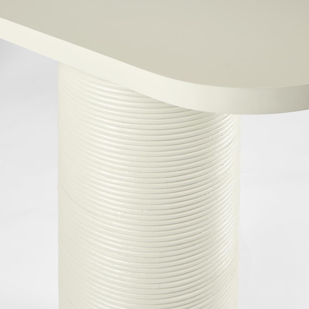 Leo Console Table Ecru | Luxury home decor and furniture by Home Decor & Co
