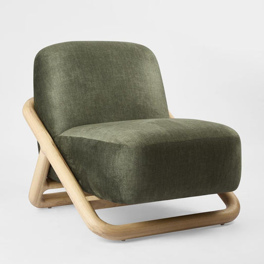 Rhodes Accent Armchair Green | Luxury home decor and furniture by Home Decor & Co