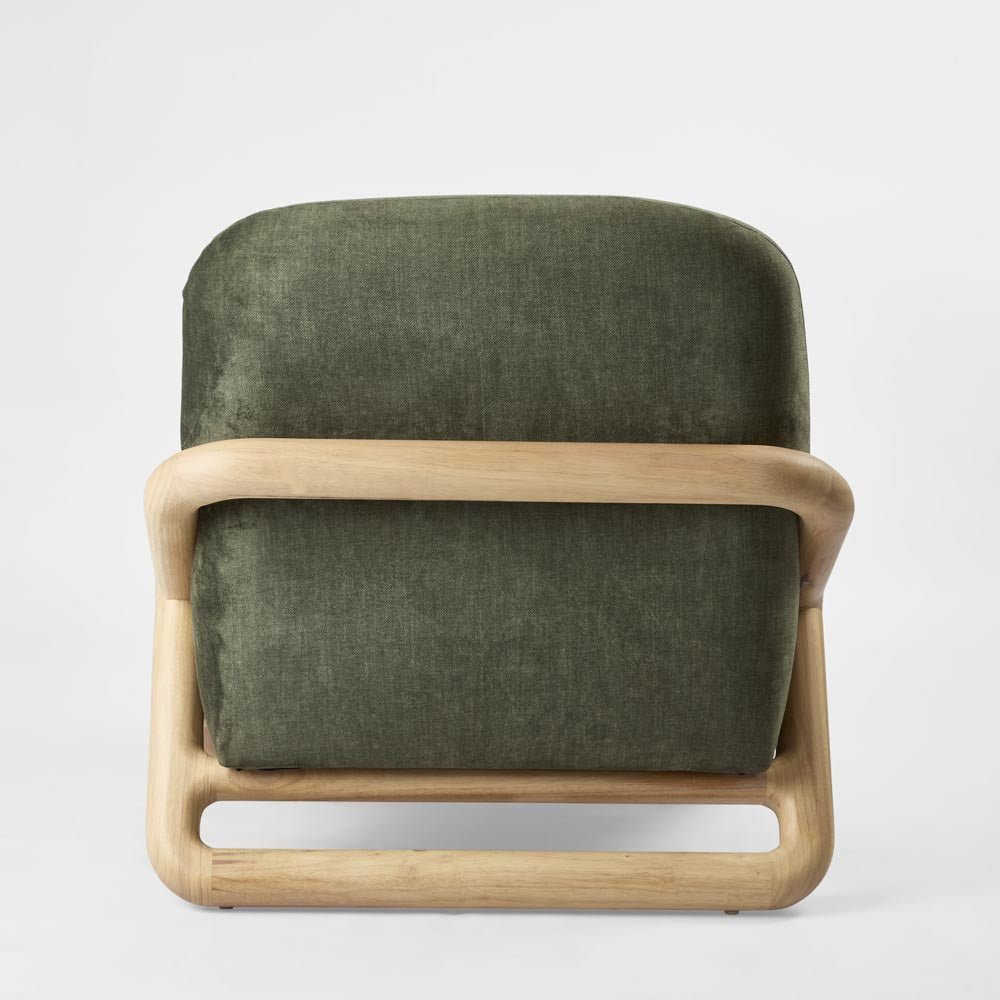 Rhodes Accent Armchair Green | Luxury home decor and furniture by Home Decor & Co