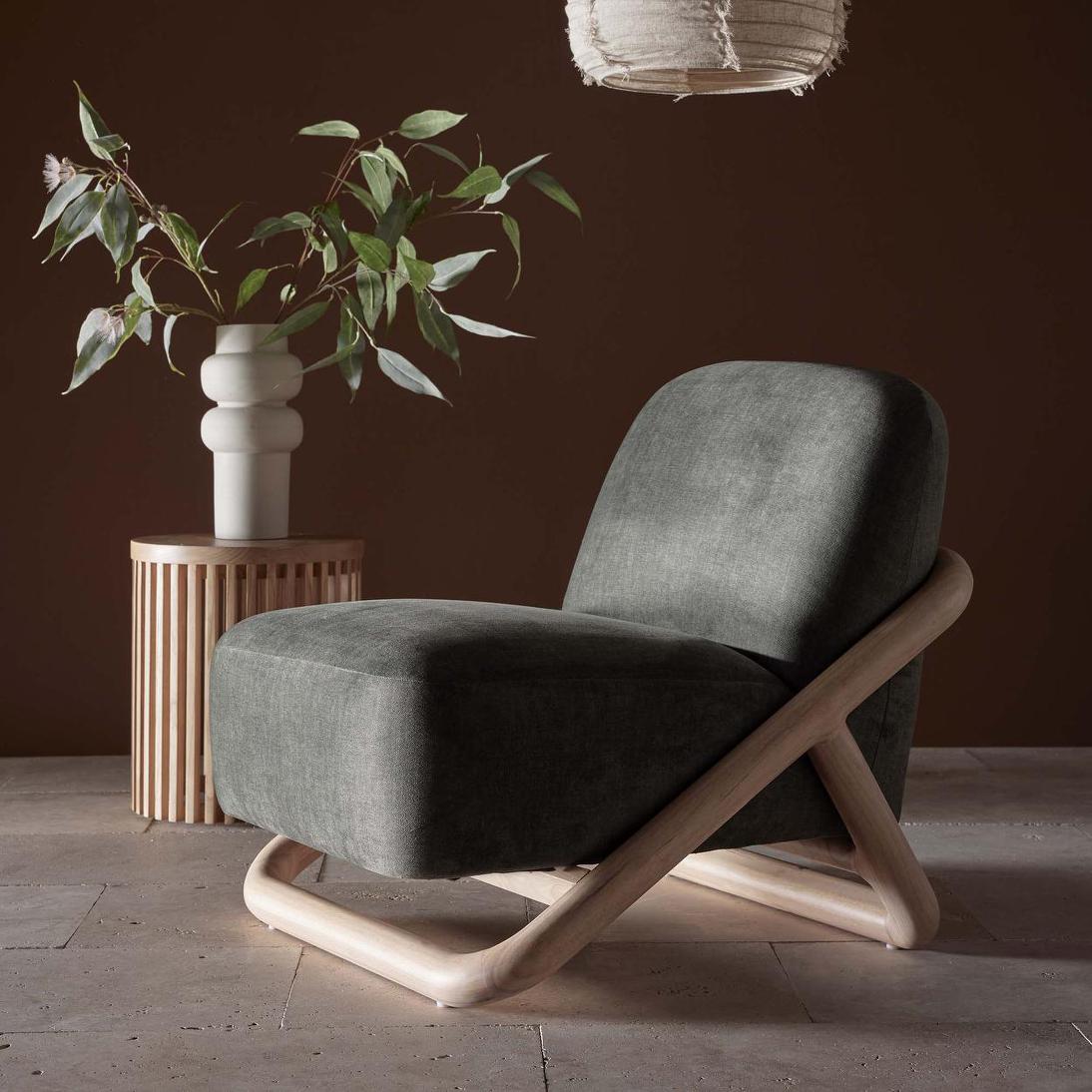 Rhodes Accent Armchair Green | Luxury home decor and furniture by Home Decor & Co