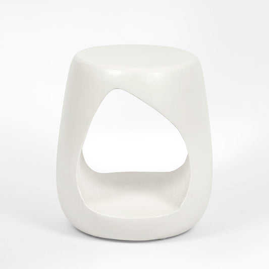 Cava Side Table White | Luxury home decor and furniture by Home Decor & Co