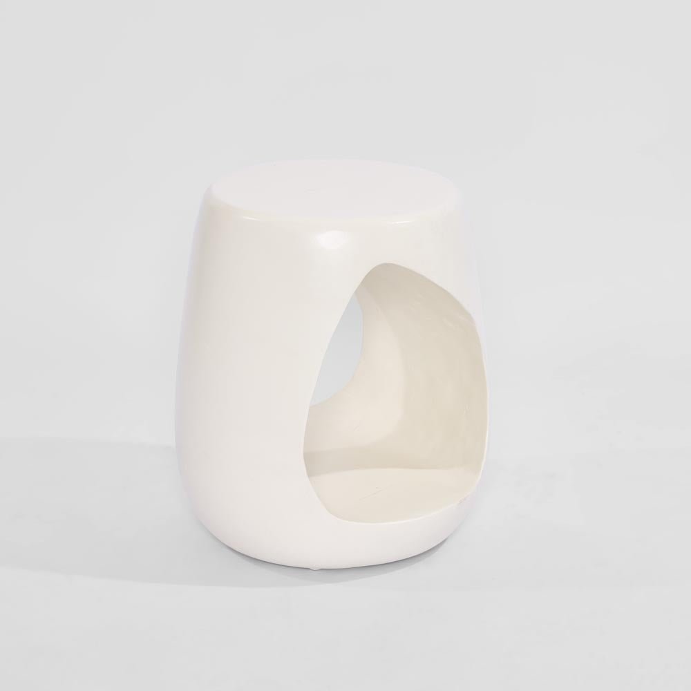 Cava Side Table White | Luxury home decor and furniture by Home Decor & Co