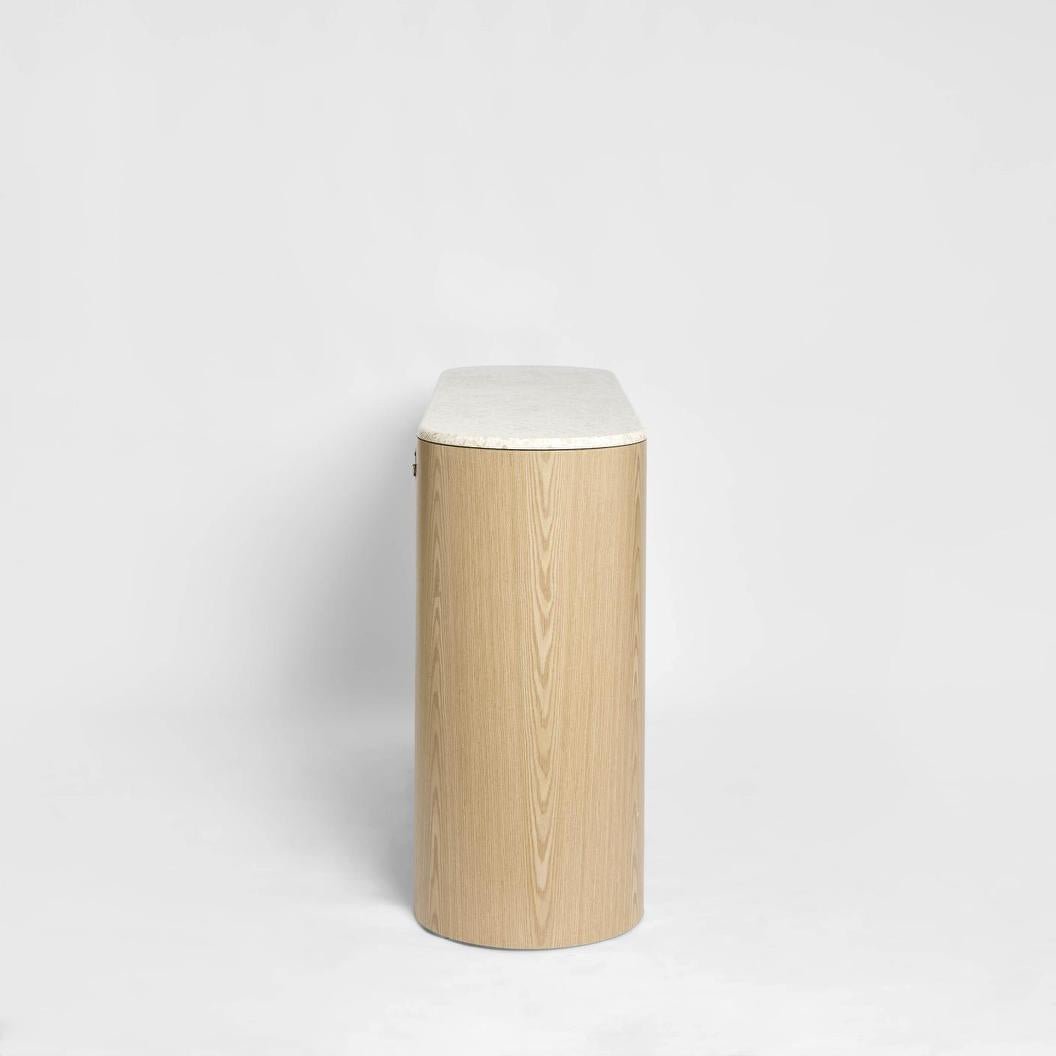 Arlo Buffet Light Oak & Terrazzo | Luxury home decor and furniture by Home Decor & Co