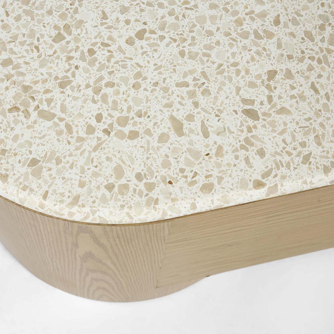 Arlo Entertainment Unit Light Oak & Terrazzo | Luxury home decor and furniture by Home Decor & Co