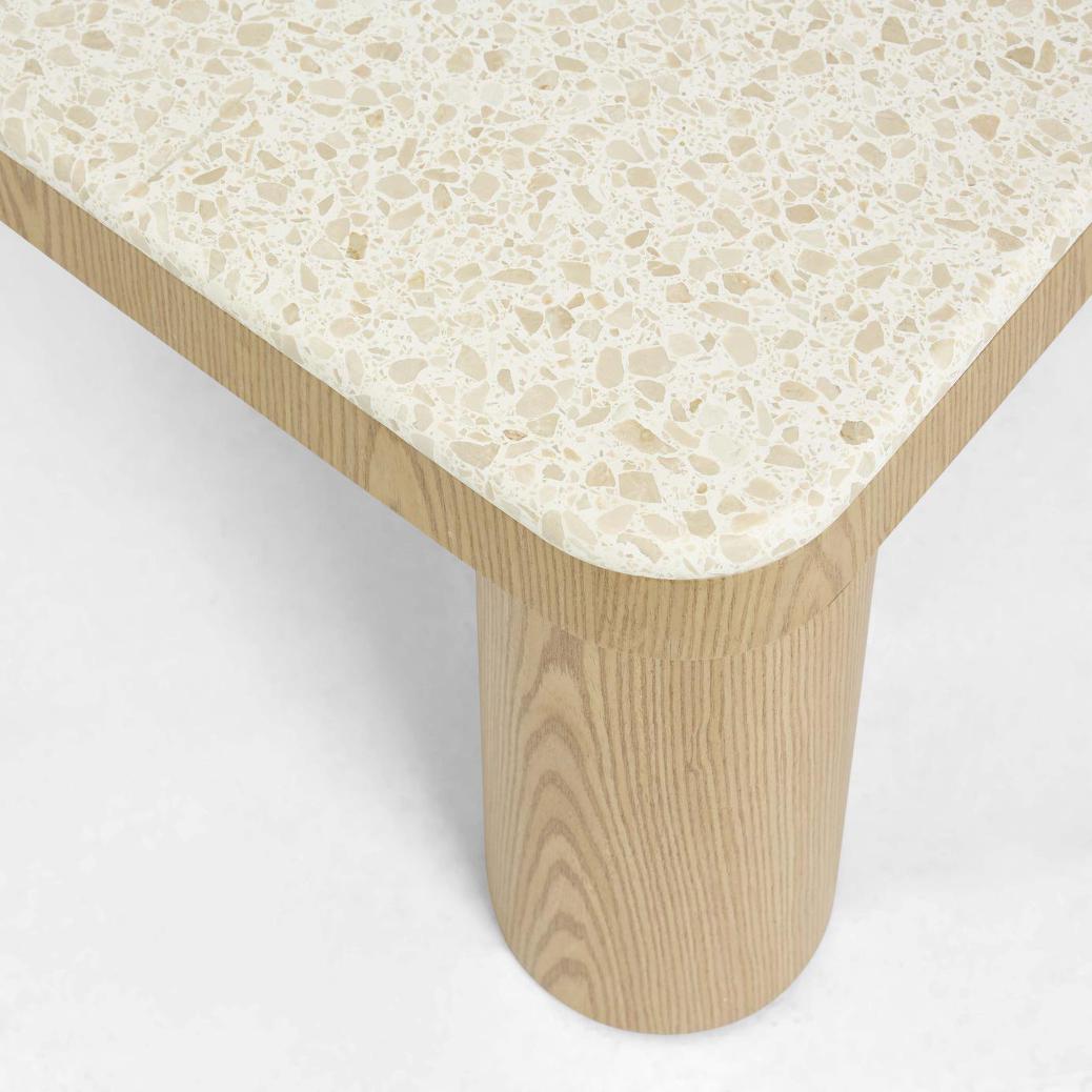 Arlo Coffee Table Light Oak & Terrazzo | Luxury home decor and furniture by Home Decor & Co