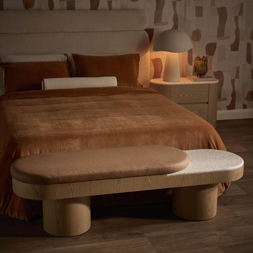 Theodore King Bedhead Ivory