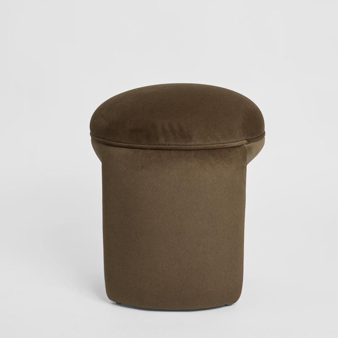 Harper Ottoman Gingerbread | Luxury home decor and furniture by Home Decor & Co