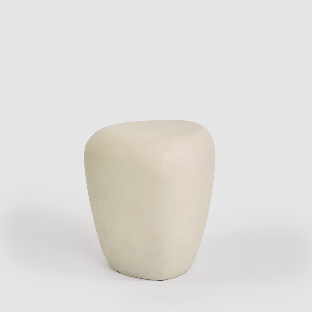 Sedona Outdoor Side Table Ivory | Luxury home decor and furniture by Home Decor & Co
