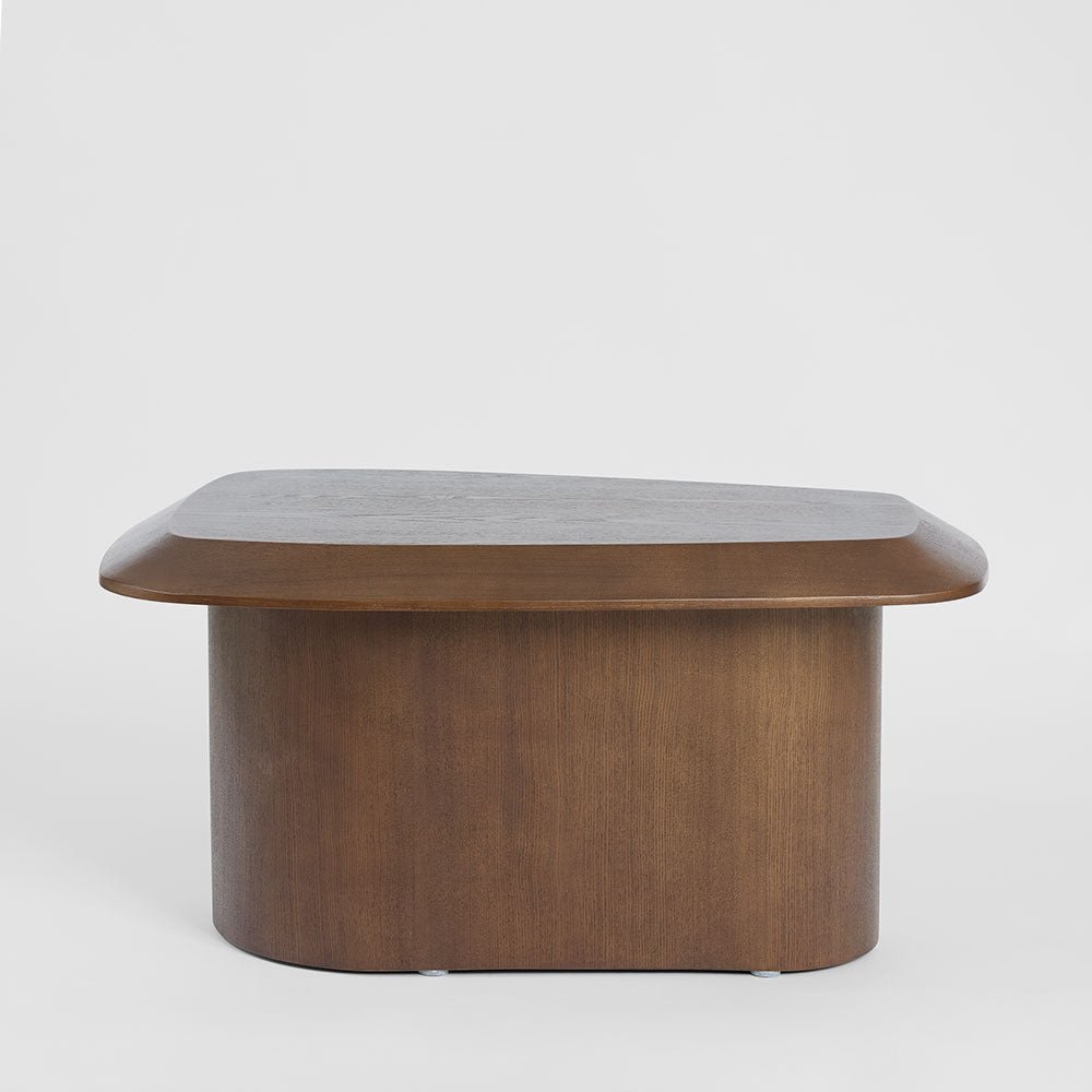 Monolith Coffee Table Small Dark Walnut | Luxury home decor and furniture by Home Decor & Co