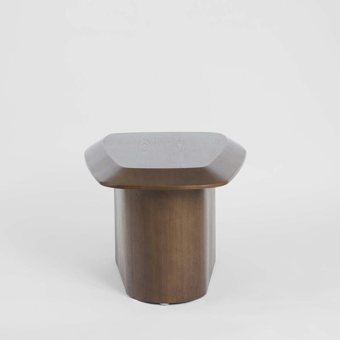 Monolith Coffee Table Small Dark Walnut | Luxury home decor and furniture by Home Decor & Co