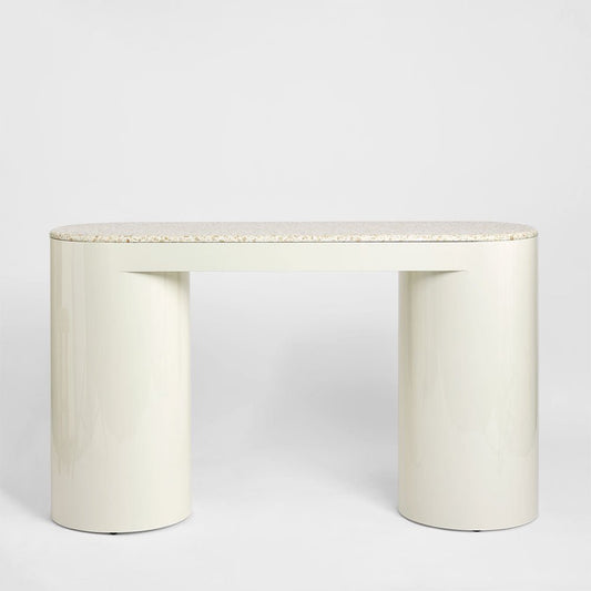 Sable Console Terrazzo Stone/High Gloss | Luxury home decor and furniture by Home Decor & Co