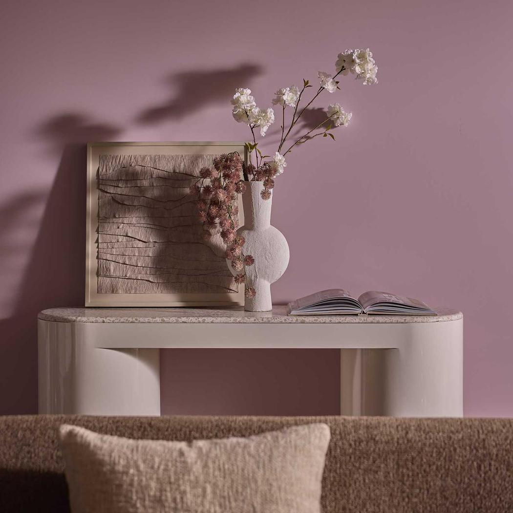 Sable Console Terrazzo Stone/High Gloss | Luxury home decor and furniture by Home Decor & Co