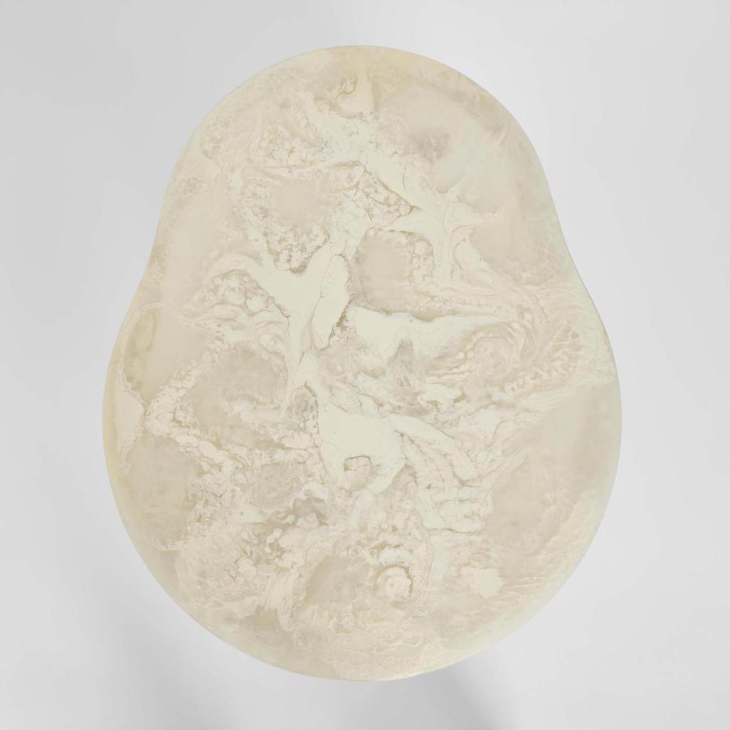 Cloud Resin Side Table White | Luxury home decor and furniture by Home Decor & Co