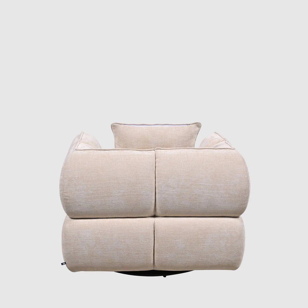 Piper Swivel Armchair Cream