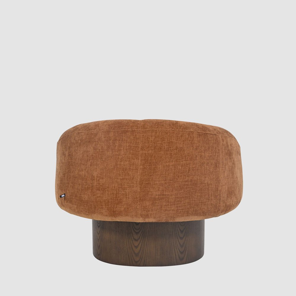 Finn Swivel Armchair Sienna Brown | Luxury home decor and furniture by Home Decor & Co