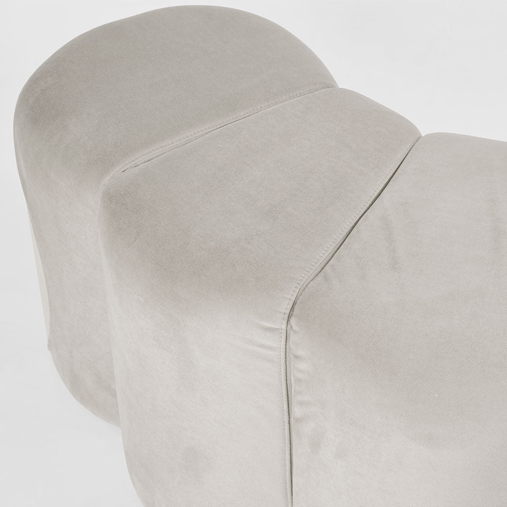 Ridge Bench Ottoman Dune | Luxury home decor and furniture by Home Decor & Co