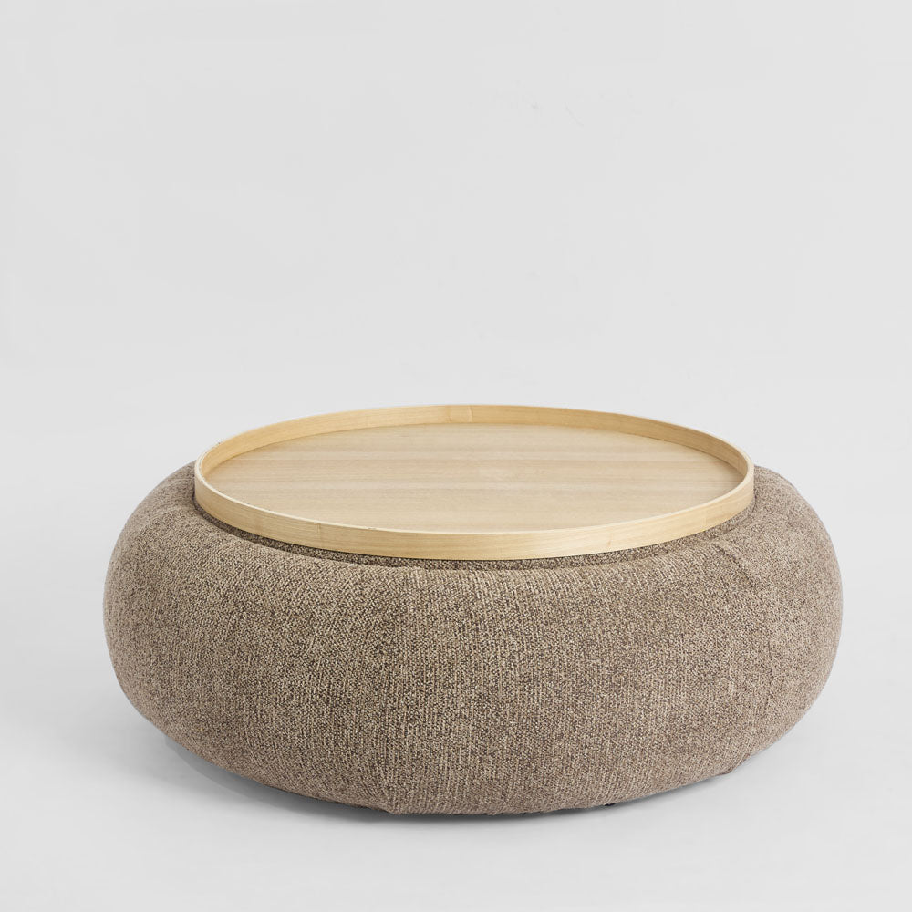 Cove Coffee Table/Storage Ottoman Oak/Brown