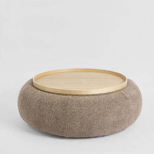 Cove Coffee Table/Storage Ottoman Oak/Brown | Luxury home decor and furniture by Home Decor & Co