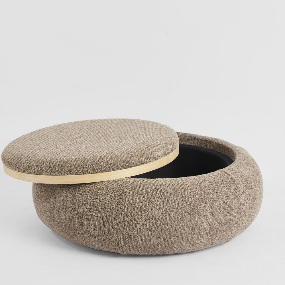 Cove Coffee Table/Storage Ottoman Oak/Brown