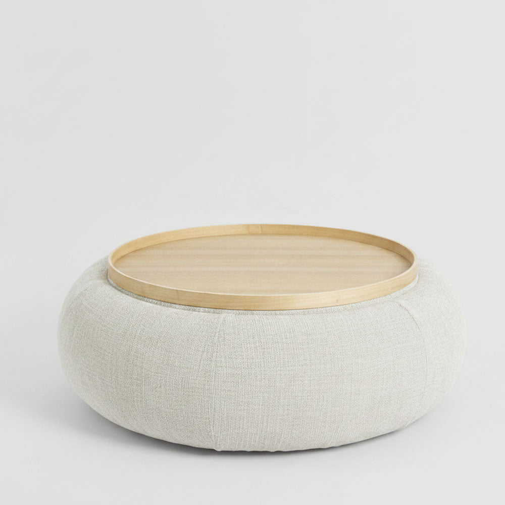 Cove Coffee Table/Storage Ottoman Oak/Natural