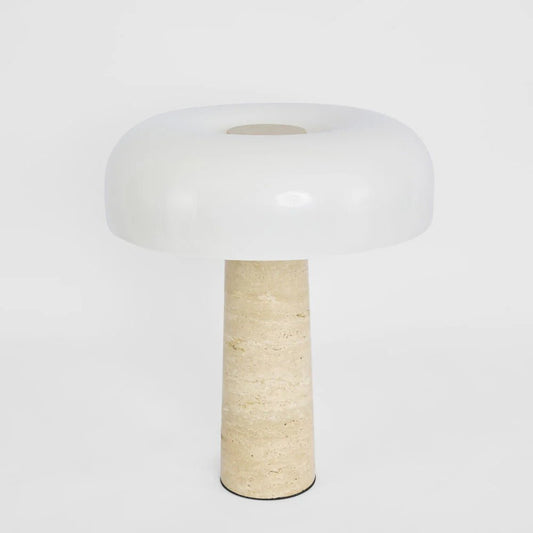 Morel Table Lamp Travertine | Luxury home decor and furniture by Home Decor & Co