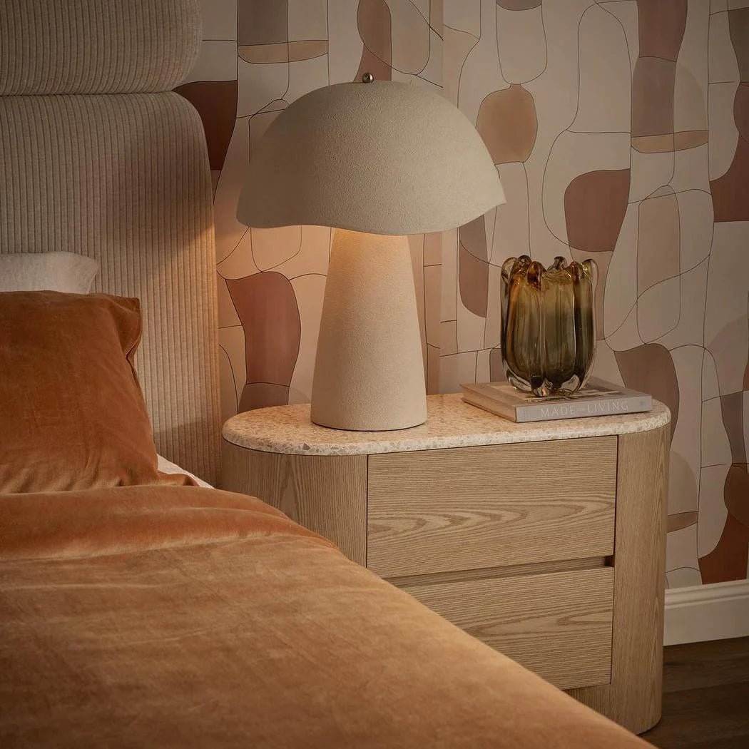 Wira Table Lamp Chalk | Luxury home decor and furniture by Home Decor & Co