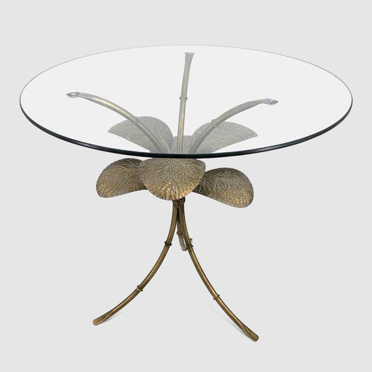 Amari Gold Leaf Side Table | Luxury home decor and furniture by Home Decor & Co