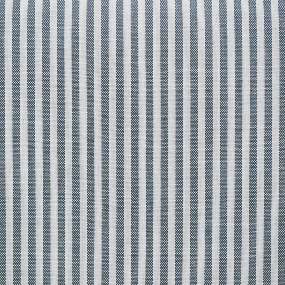 Newport Bedhead Queen White Blue Pin Stripe