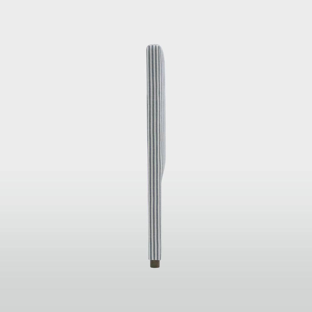 Newport Bedhead King White Blue Pin Stripe