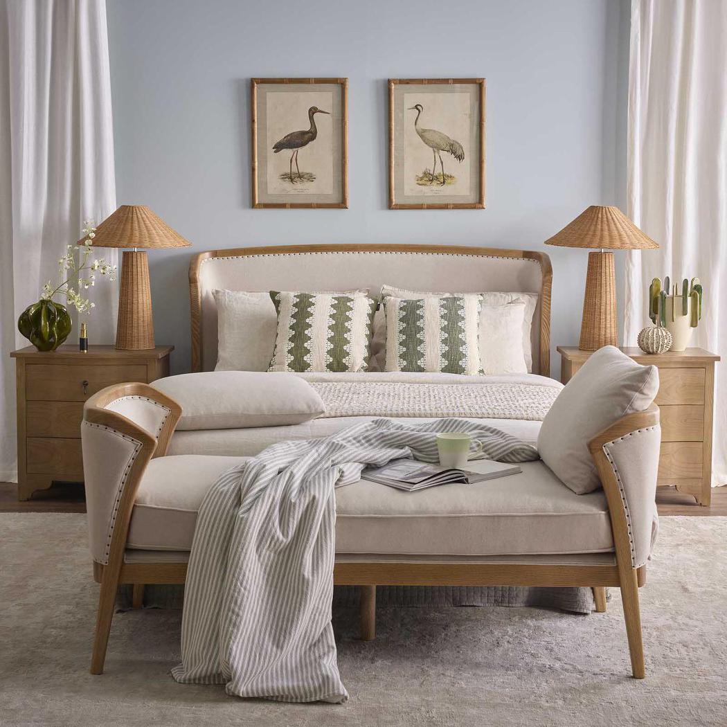 Asteria Oakwood Queen Bedhead Linen