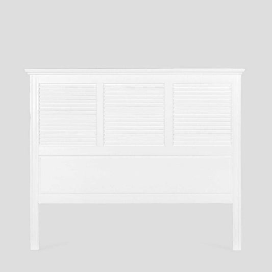 West Beach Hamptons Bedhead With Shutters King