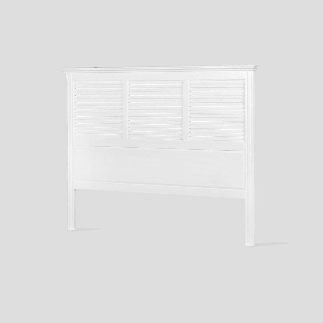 West Beach Hamptons Bedhead With Shutters King