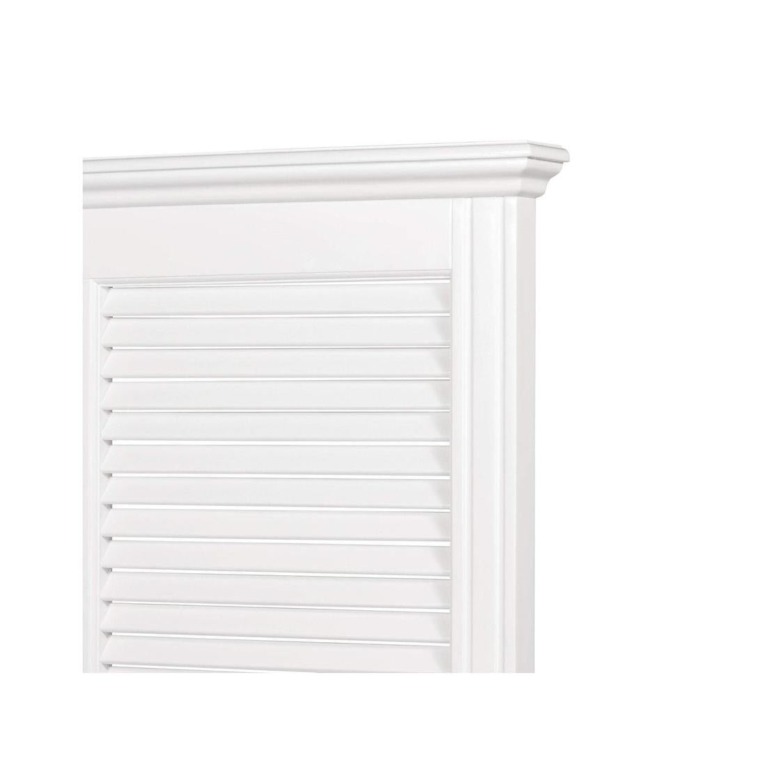West Beach Hamptons Bedhead With Shutters King