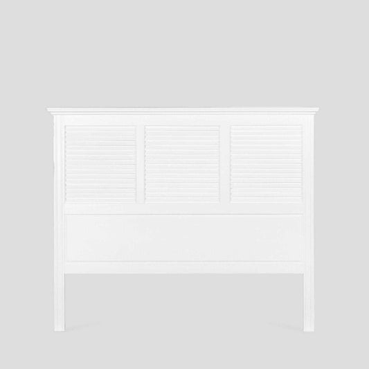 West Beach Hamptons Bedhead With Shutters Queen