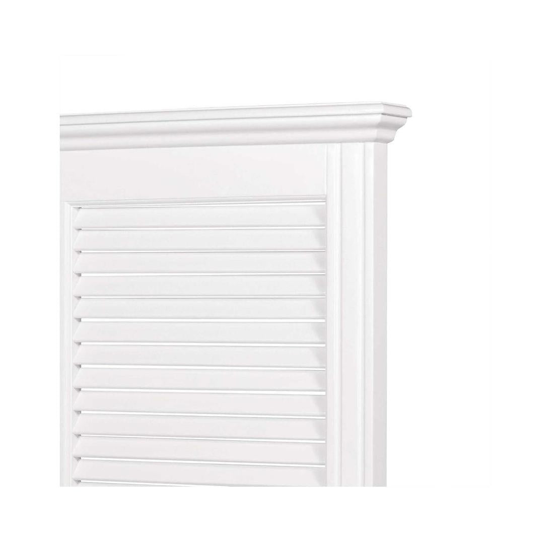 West Beach Hamptons Bedhead With Shutters Queen