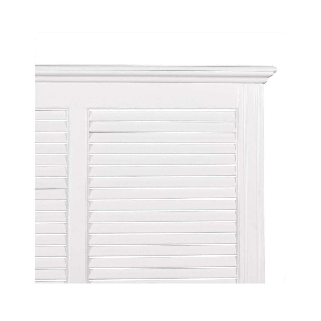 West Beach Hamptons Bedhead With Shutters Queen