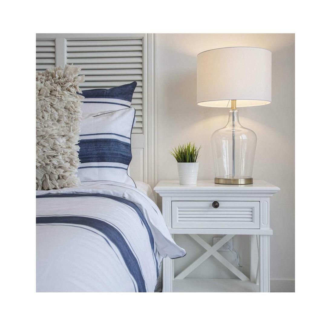 West Beach Hamptons Bedhead With Shutters Queen