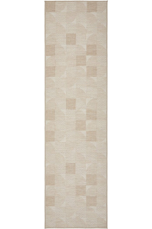 Patio Selin Natural Runner Rug | Luxury home decor and furniture by Home Decor & Co
