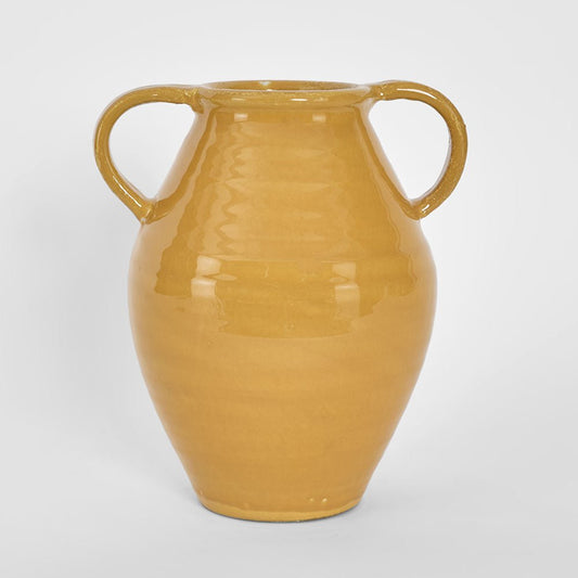 Petal Vase Mustard | Luxury home decor and furniture by Home Decor & Co