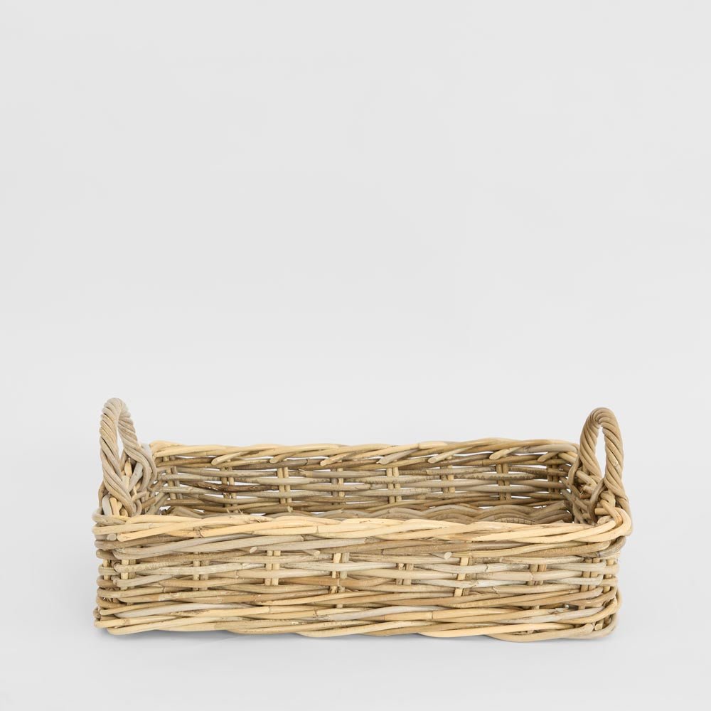 Luna Long Rectangular Basket | Luxury home decor and furniture by Home Decor & Co
