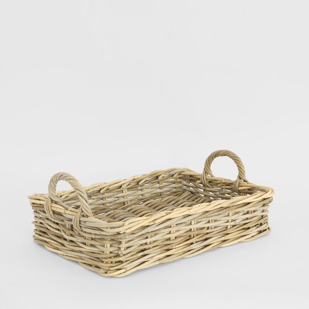 Luna Long Rectangular Basket | Luxury home decor and furniture by Home Decor & Co