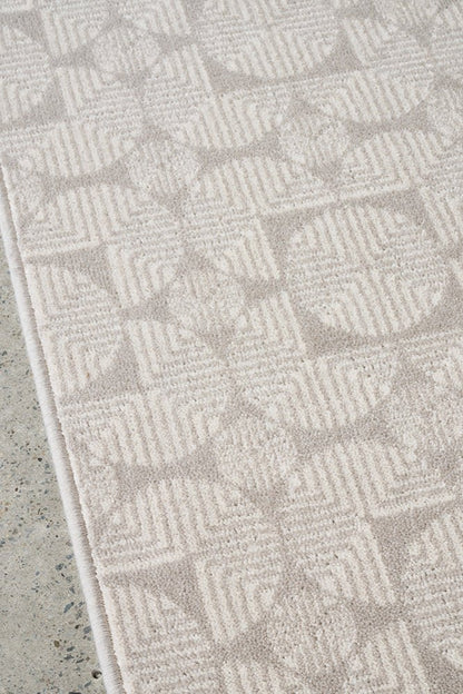 Prague Niko Silver Rug, view 5