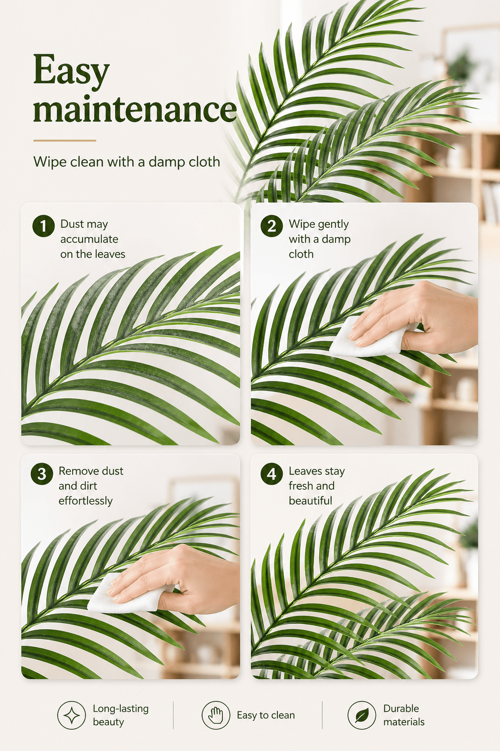Artificial Palm Tree 180cm High | Luxury home decor and furniture by Home Decor & Co