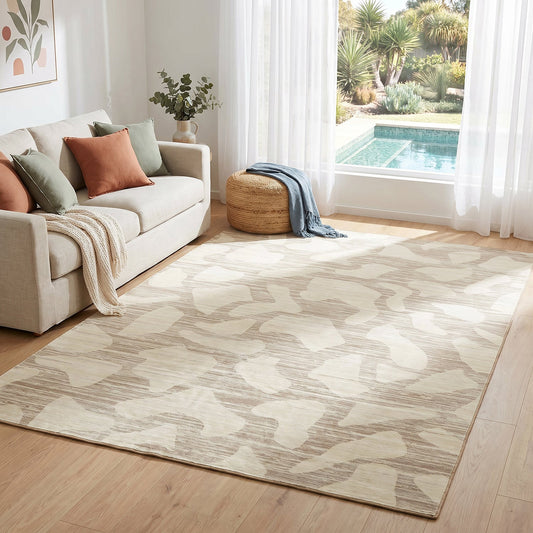 Revive Alora Natural Washable Rug, view 2