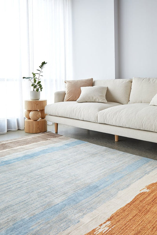 Revive Brody Tan Washable Rug, view 2