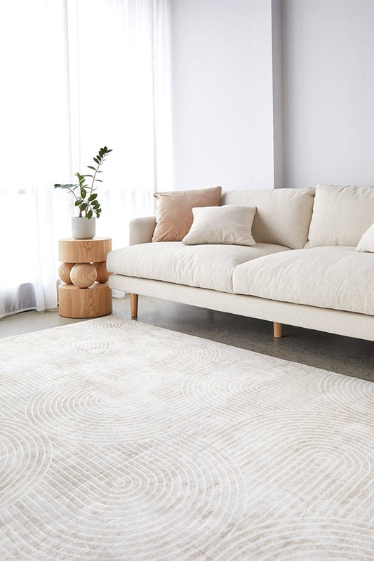Revive Byron Natural Washable Rug, view 2