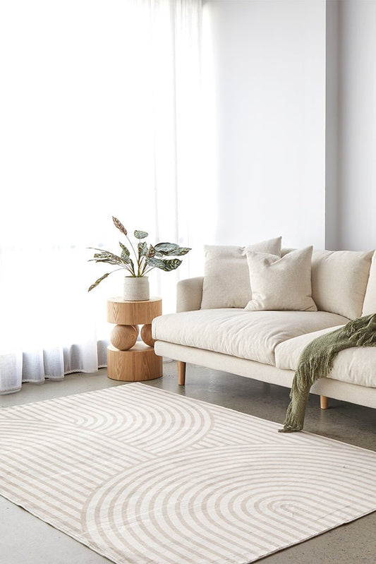 Revive Jett Natural Washable Rug, view 2