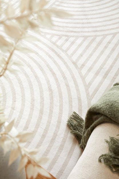 Revive Jett Natural Washable Rug, view 3