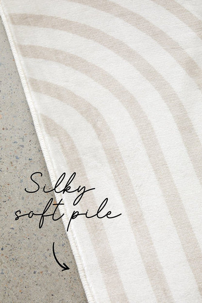 Revive Jett Natural Washable Rug, view 4