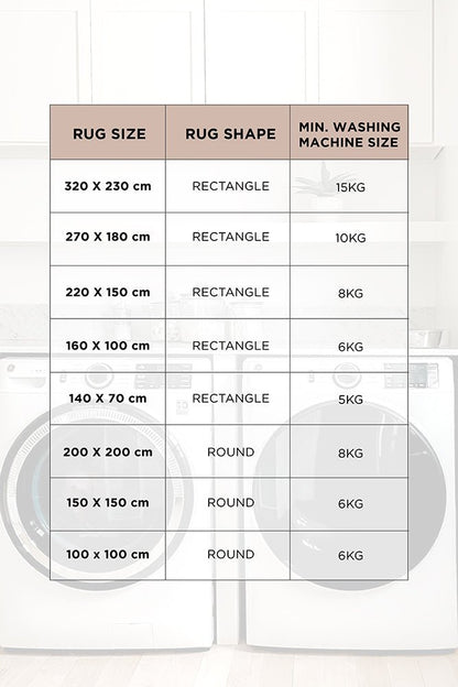 Revive Jett Natural Washable Rug, view 10